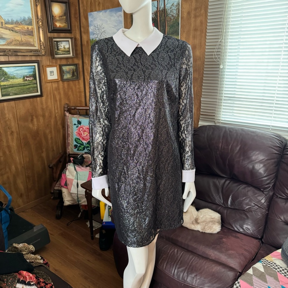 Michael Kors Shiny Lace Dress